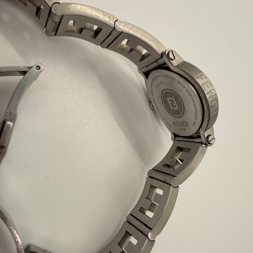 Fendi Pink Dial Silver Watch- Limited Edition - Picture 4 of 5